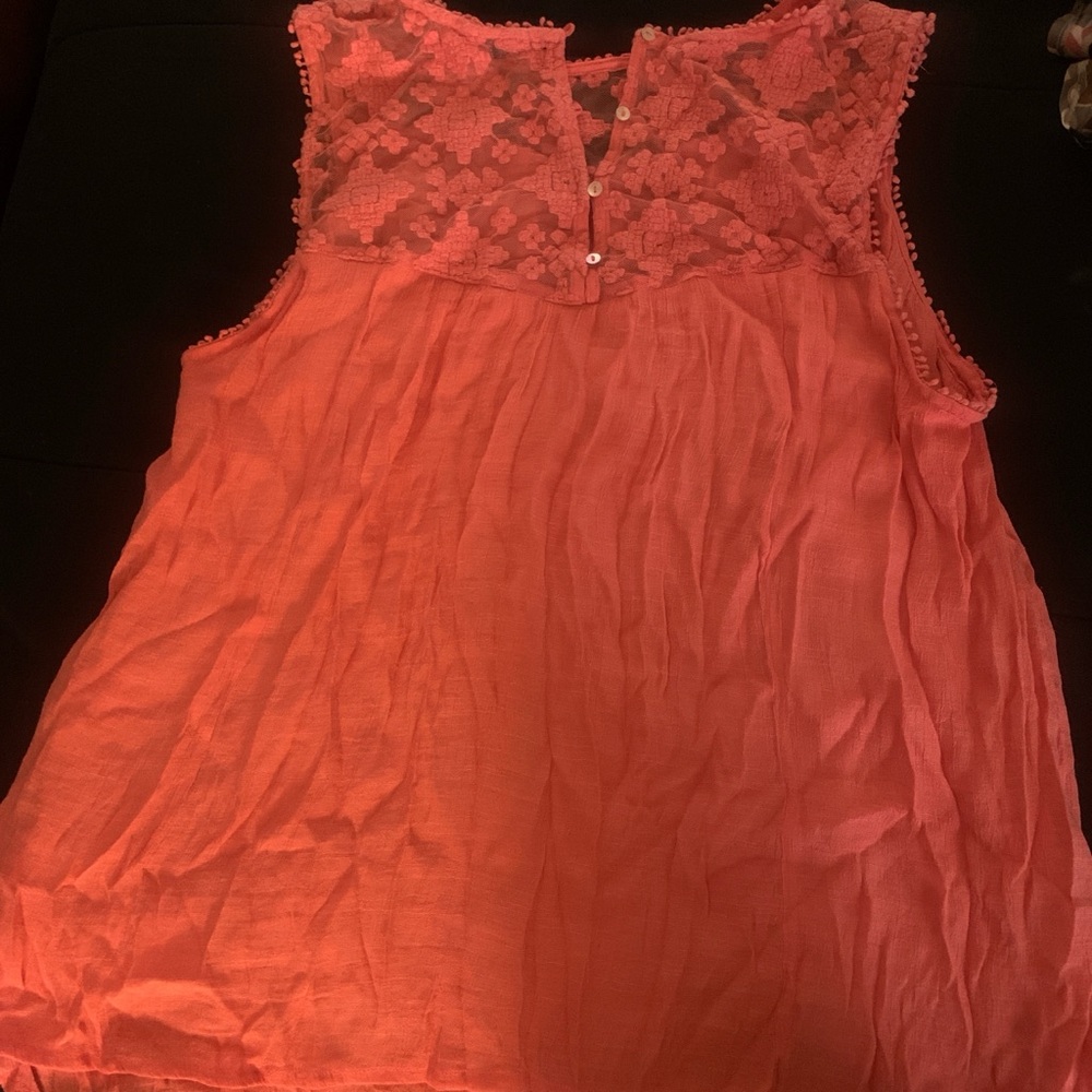 SwaddleMe Coral Lace Blouse
